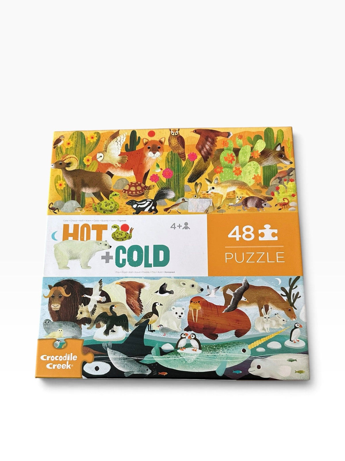 Crocodile Creek Hot and Cold Puzzle - 48 Pieces