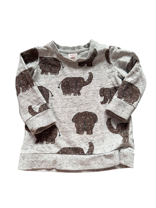 Seed Elephant Jumper - Size 6-12 Months