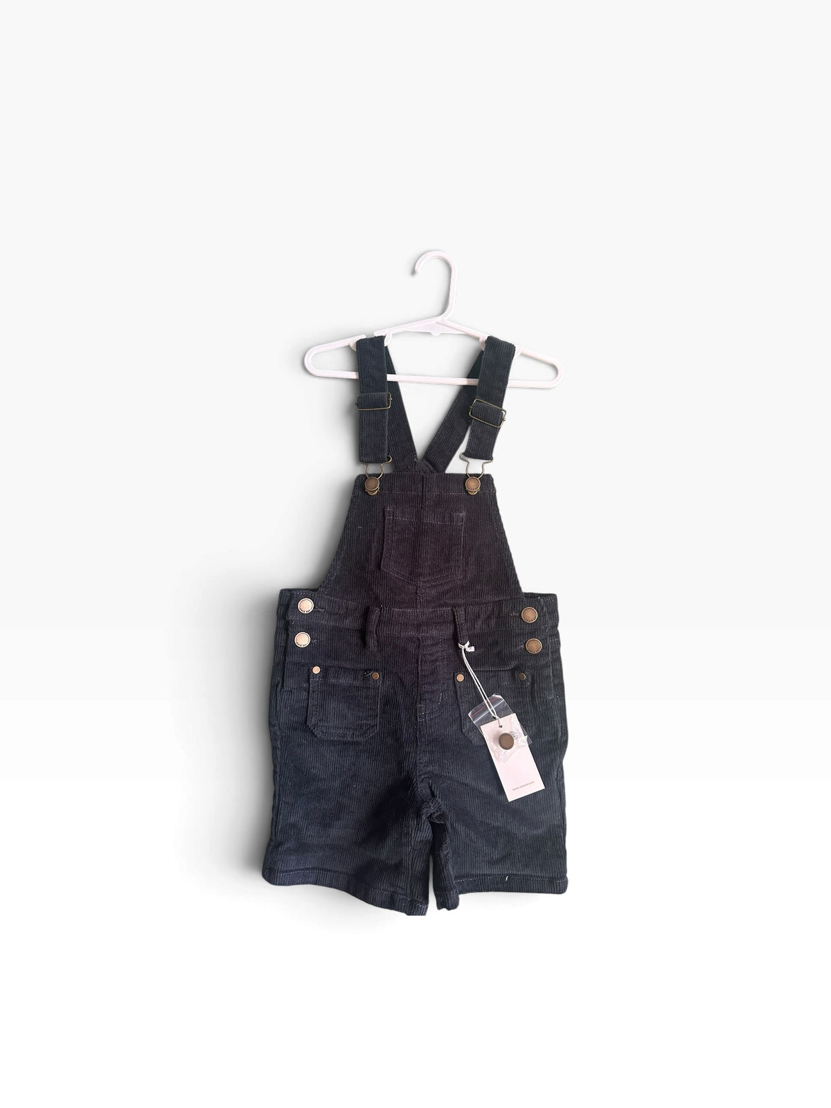 Jamie Kay Cord Shortalls - Size 5Y NEW