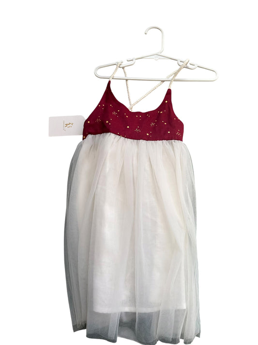 Karibou Christmas Tulle Dress - Size 3 NEW