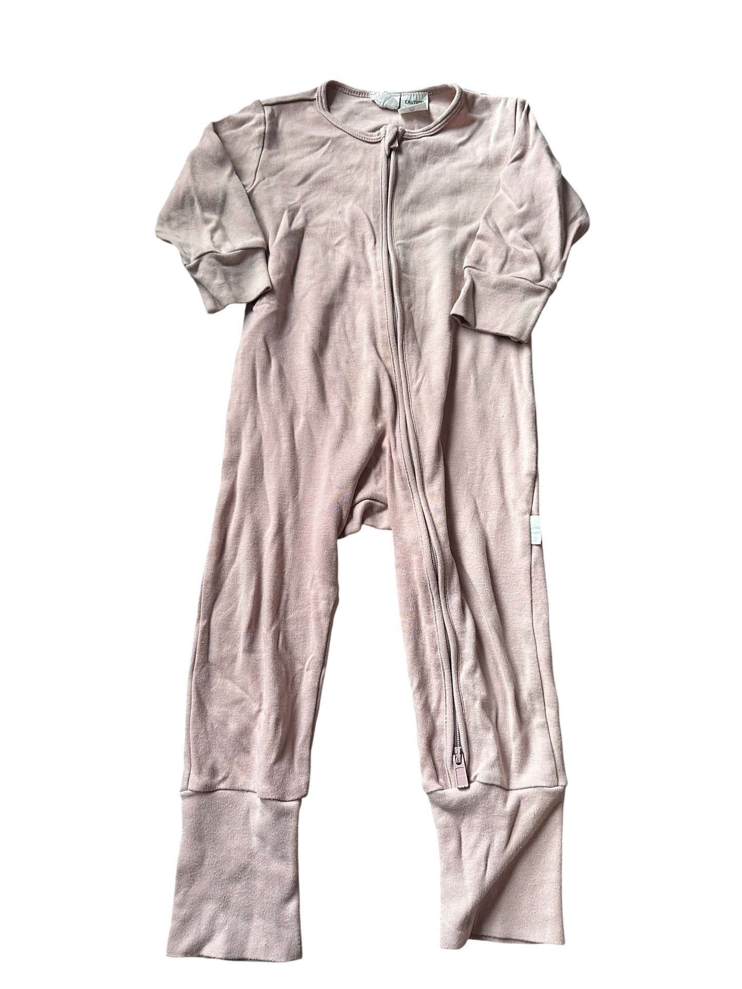 Jamie Kay Zip Onesie - Size 1