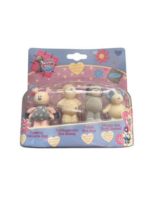 2012 Tatty Teddy and Blue Nose Friends Figurines - NEW