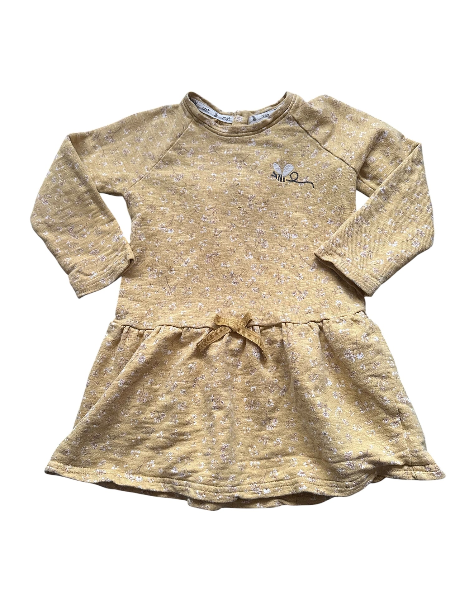 Next Long Sleeve Bee Dress - Size 2-3