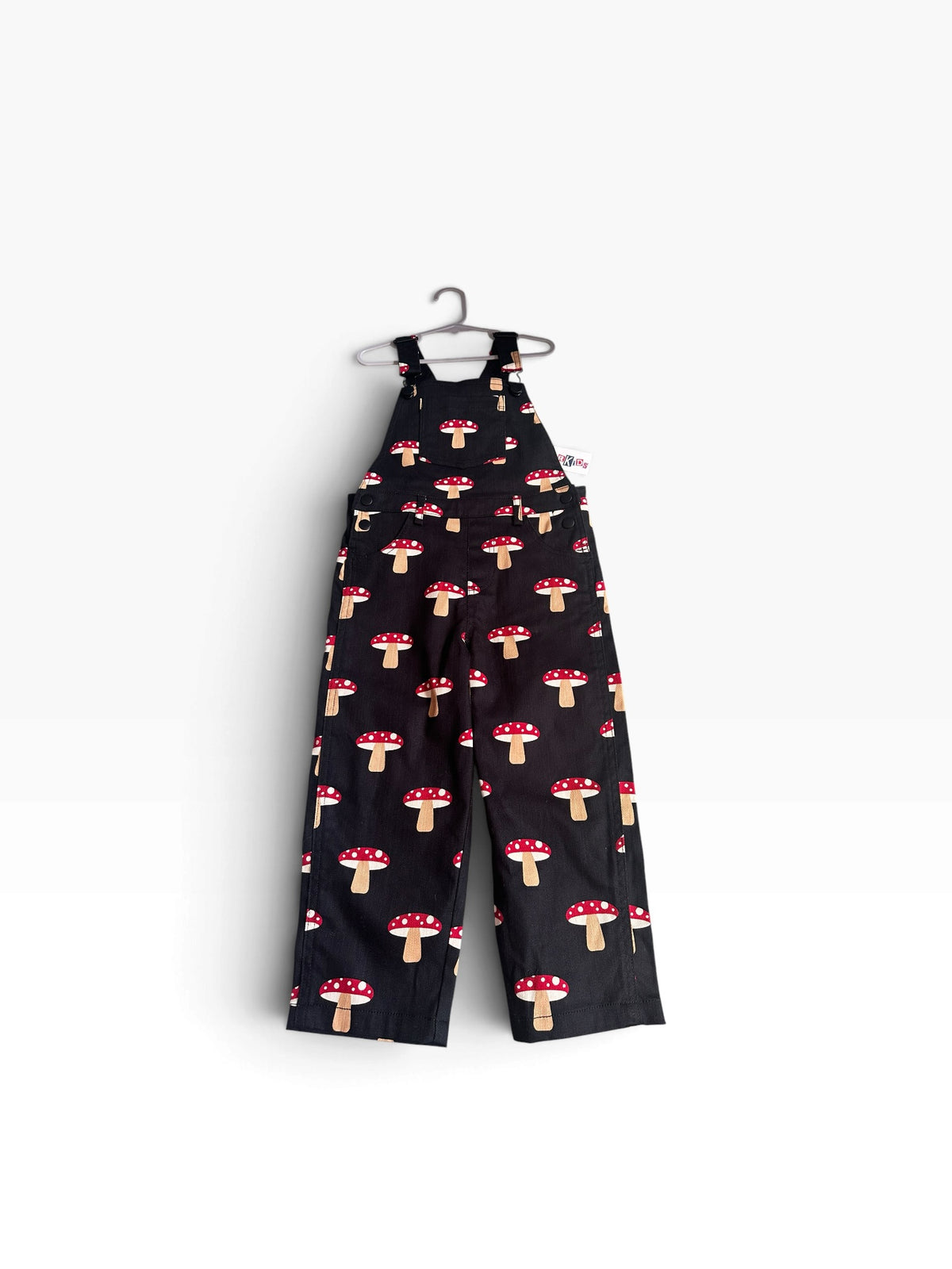 Dangerkids Mushroom Overalls - Size 5 NEW