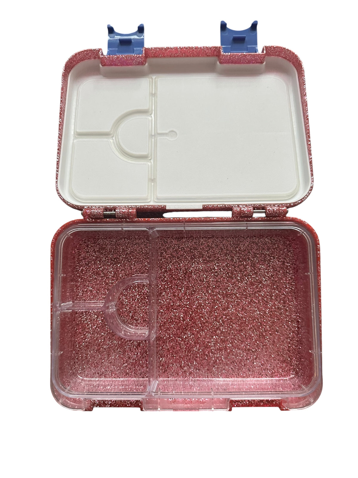 Smiggle Pink Glitter Bento Lunchbox (Medium)