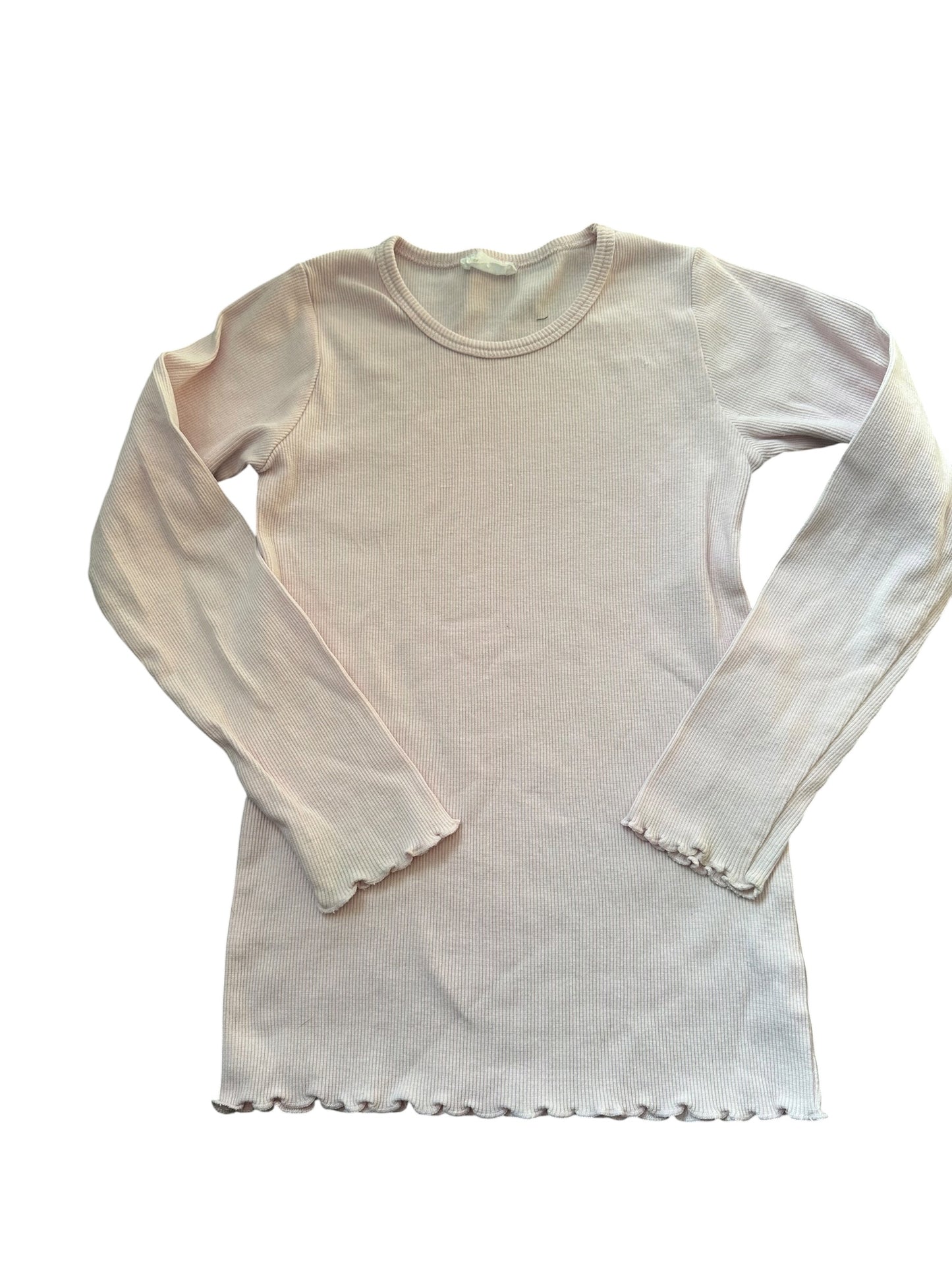 Jamie Kay Pink Ribbed Long Sleeve - Size 6