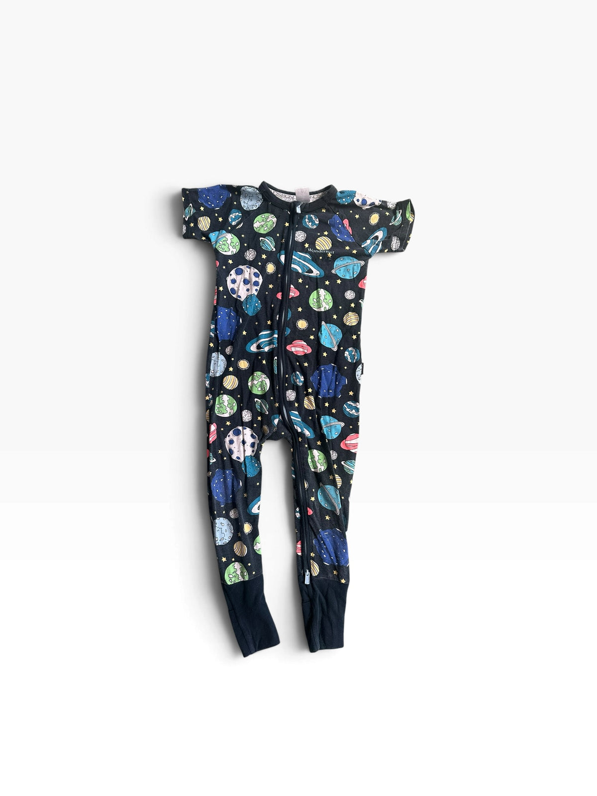 Bonds Space Short Sleeve Wondersuit - Size 3