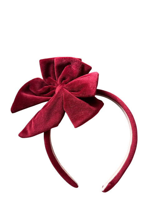 Velvet Bow Headband