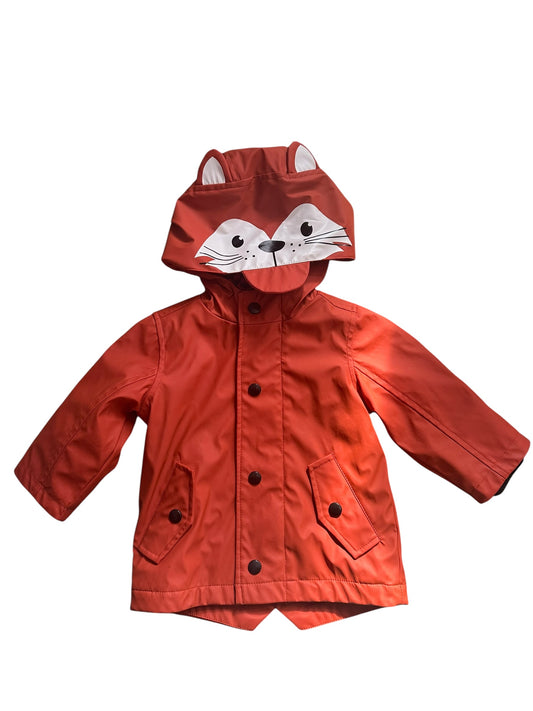 Teeny Weeny Fox Raincoat - Size 6-12 Months