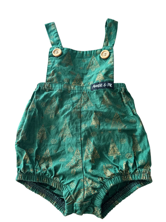 Handmade Christmas Romper - Size 6 Months