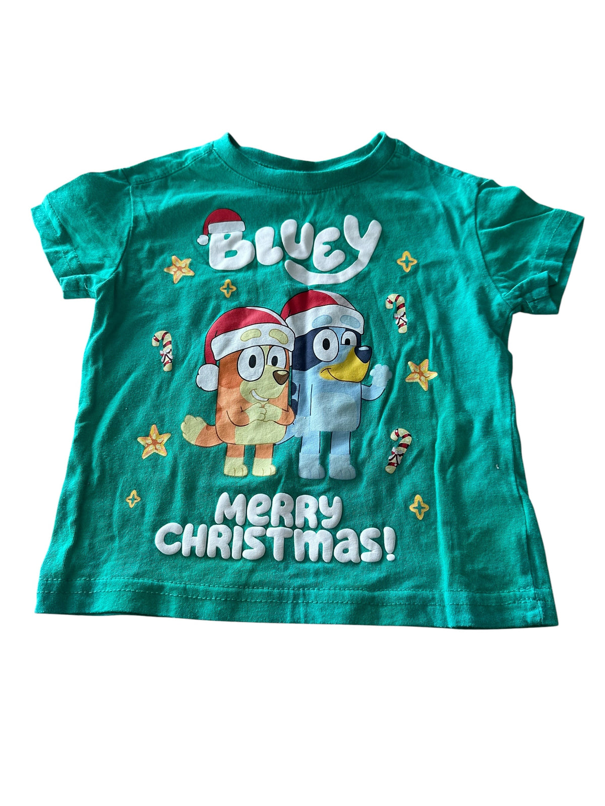 Bluey Christmas Tee - Size 1