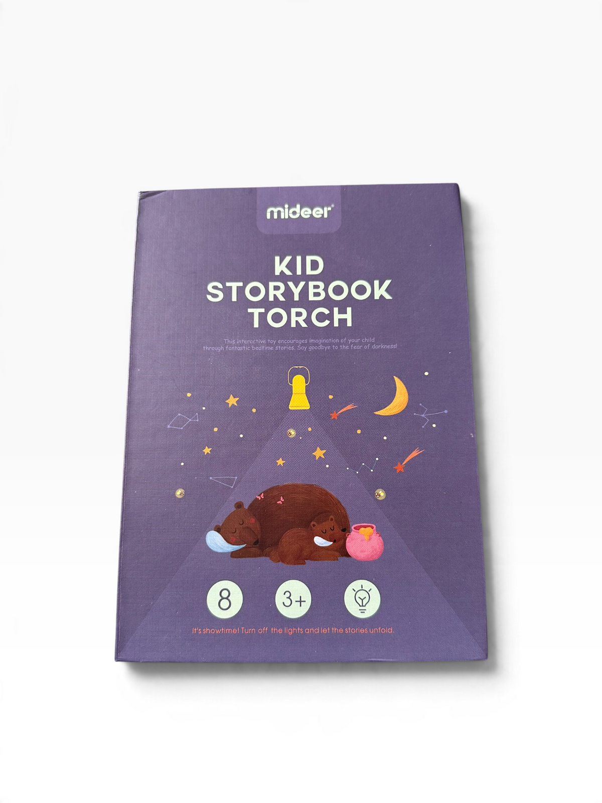 Mideer Kid Storybook Torch - Interactive Bedtime Projector