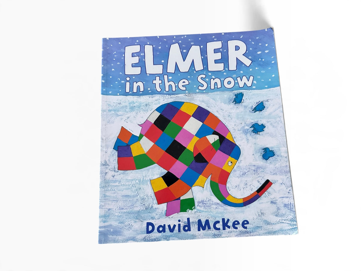 Elmer In The Snow - Paperback