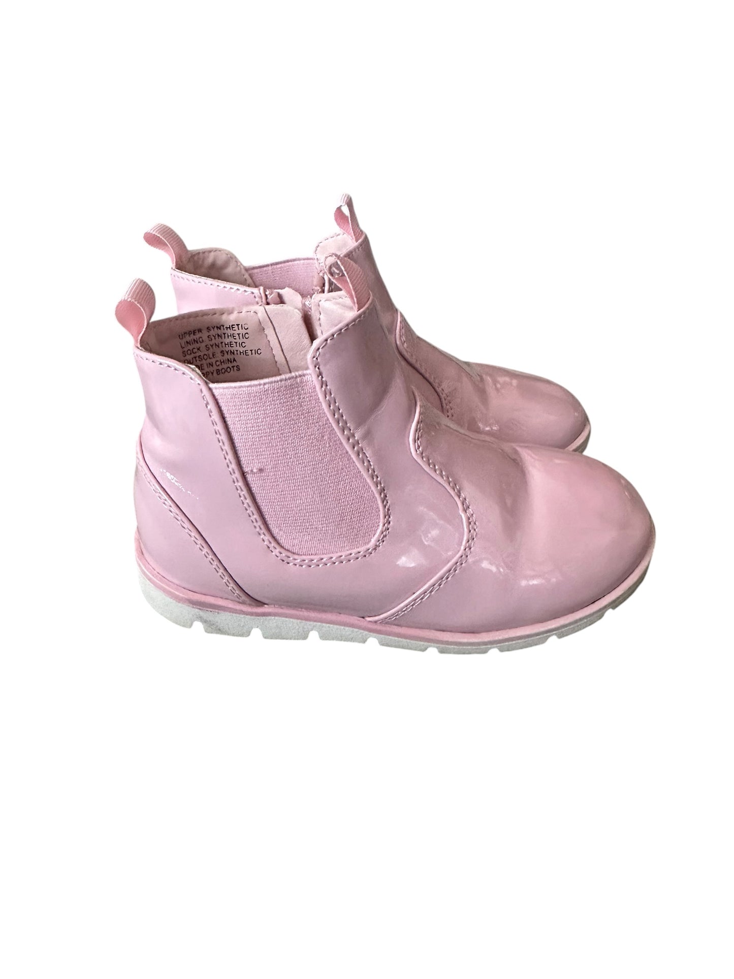 Pink Chappy Boots - Size 9
