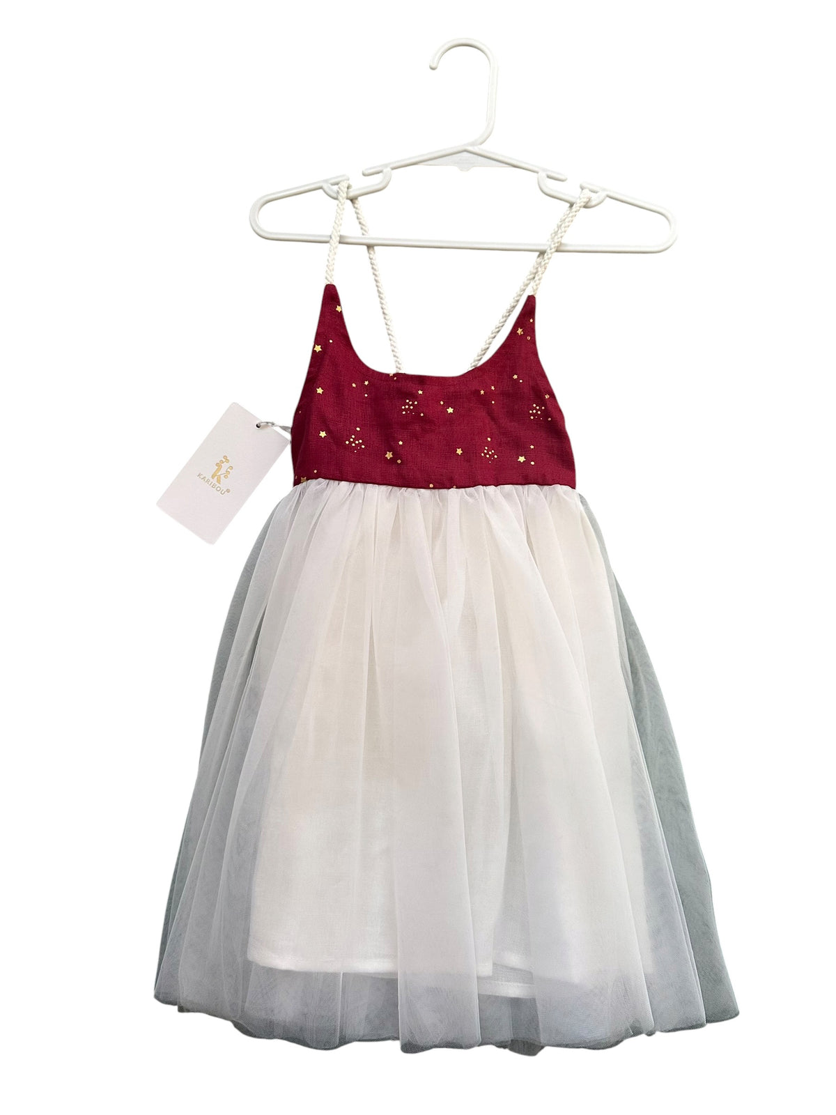 Karibou Tulle Christmas Dress - Size 2 NEW