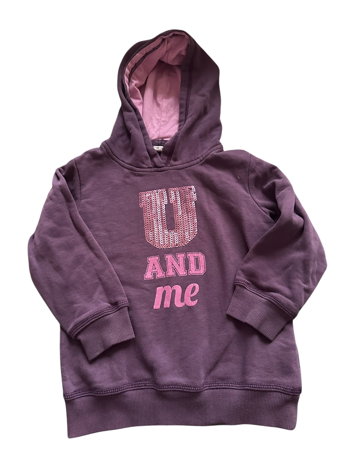 Pumpkin Patch Purple Hoodie - Size 4