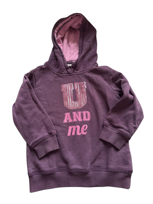 Pumpkin Patch Purple Hoodie - Size 4