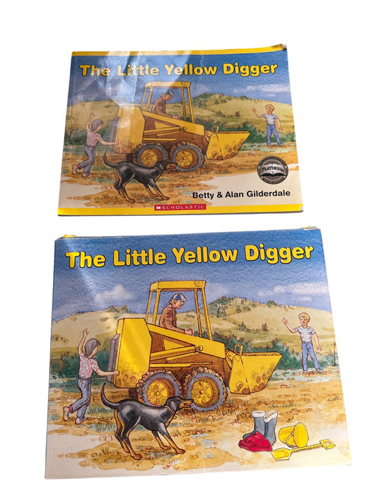 The Little Yellow Digger Book and Puzzle - 48 Pieces