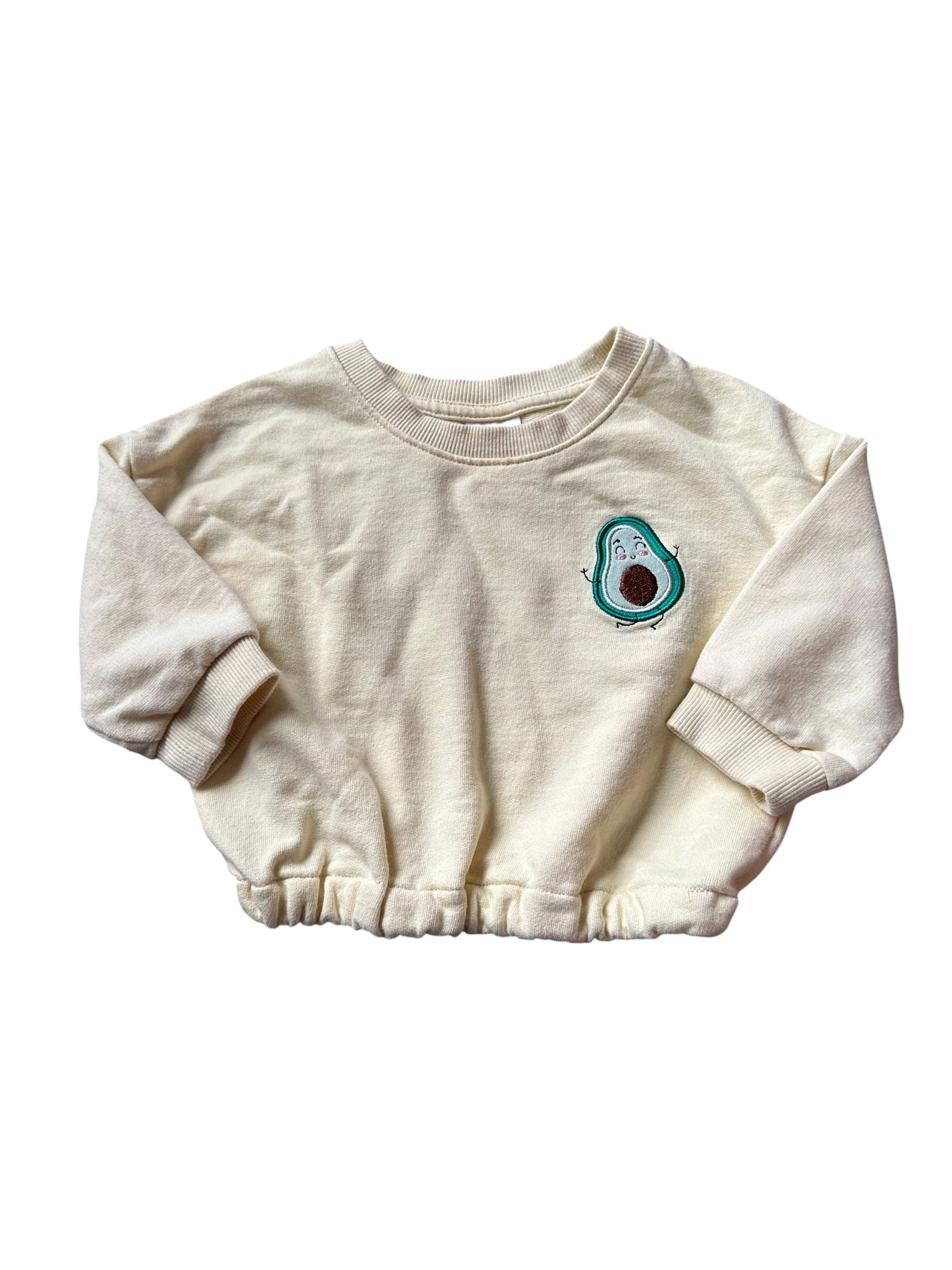 Teeny Weeny Avocado Jumper - Size 1