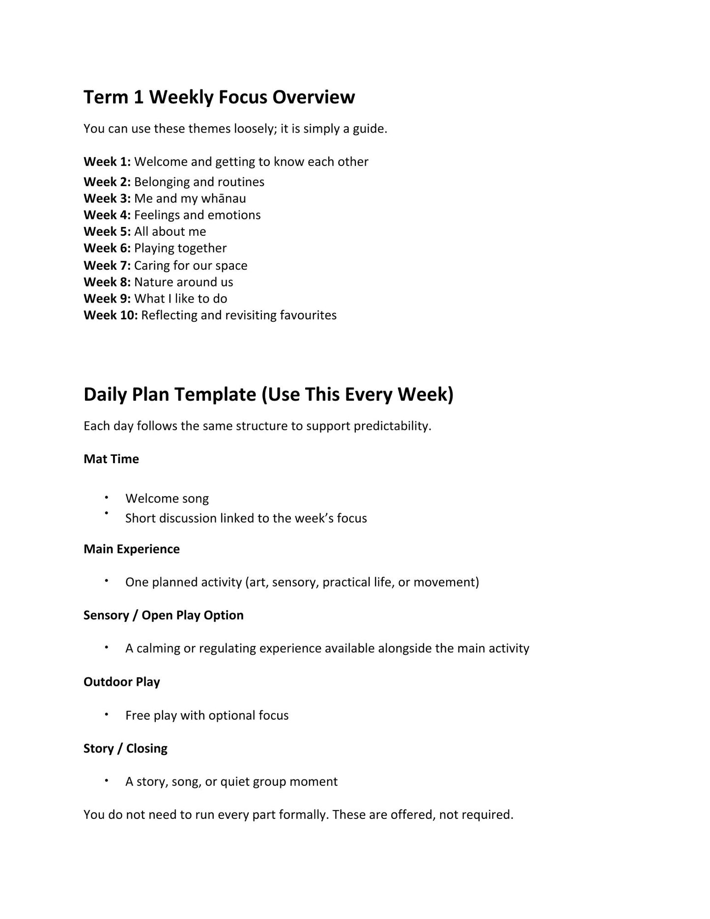 A Year of Play eBook (Aotearoa New Zealand Early Childhood Planning Guide)