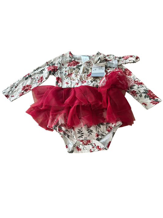 My First Christmas Tutu Onesie - Size 1 NEW