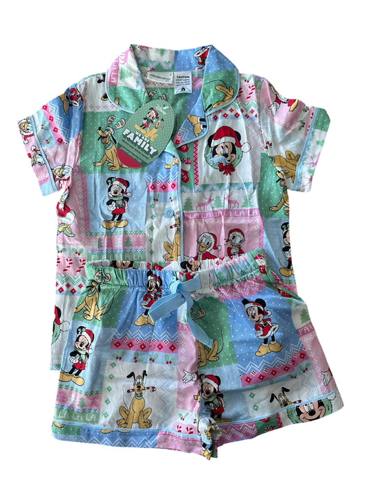 Peter Alexander Christmas Minnie Mouse PJ Set - Size 3 NEW