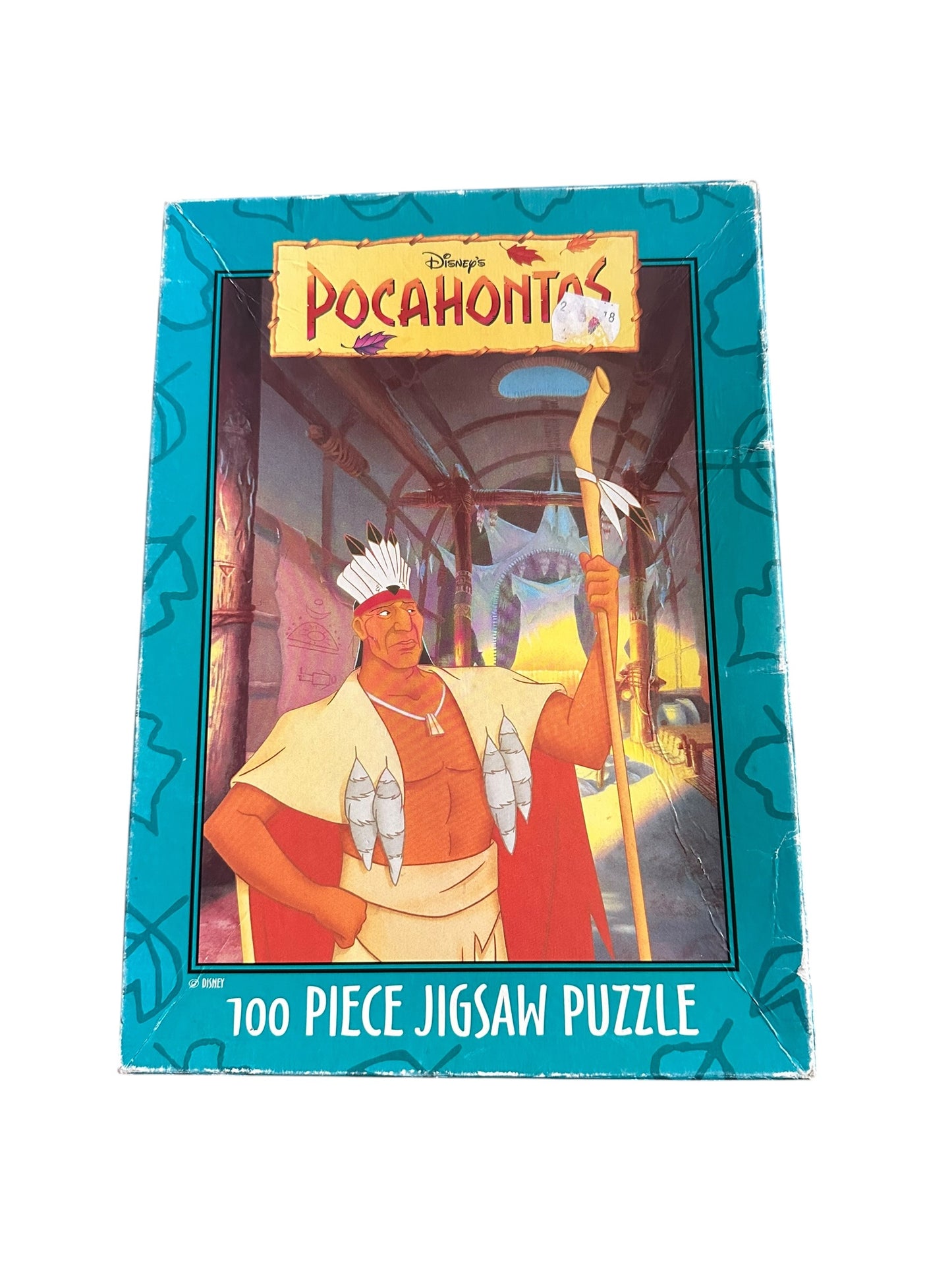 Vintage Disney Pocahontas  Puzzle - 100 Piece