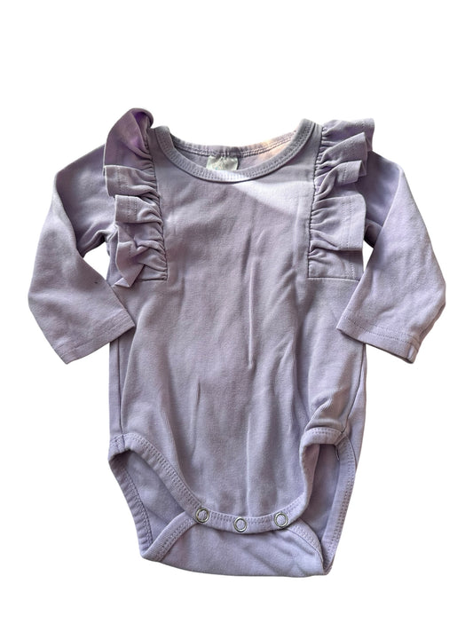 Made With Love Purple Onesie - Size 3-6 Months