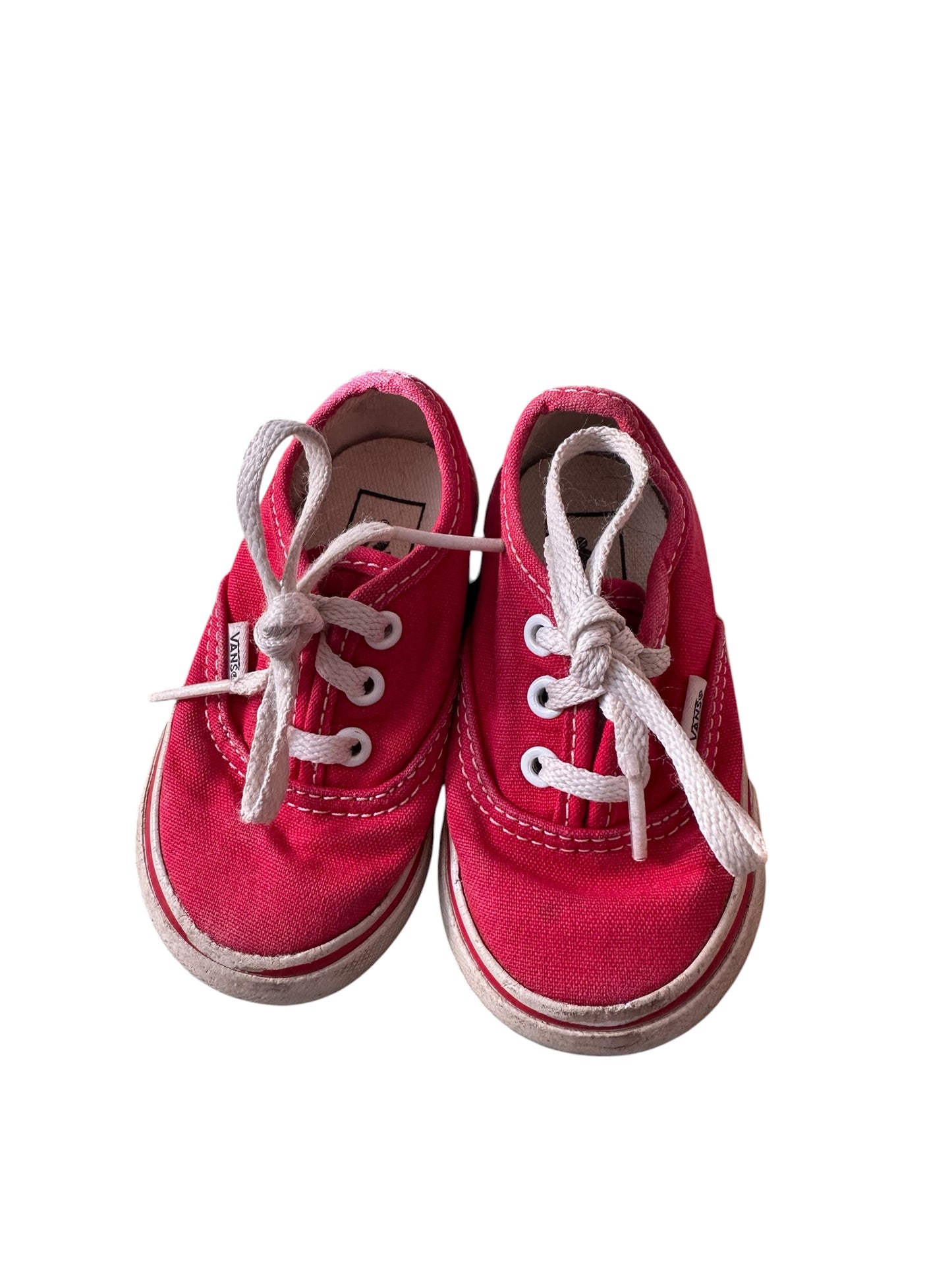 Red Vans - Size US 4