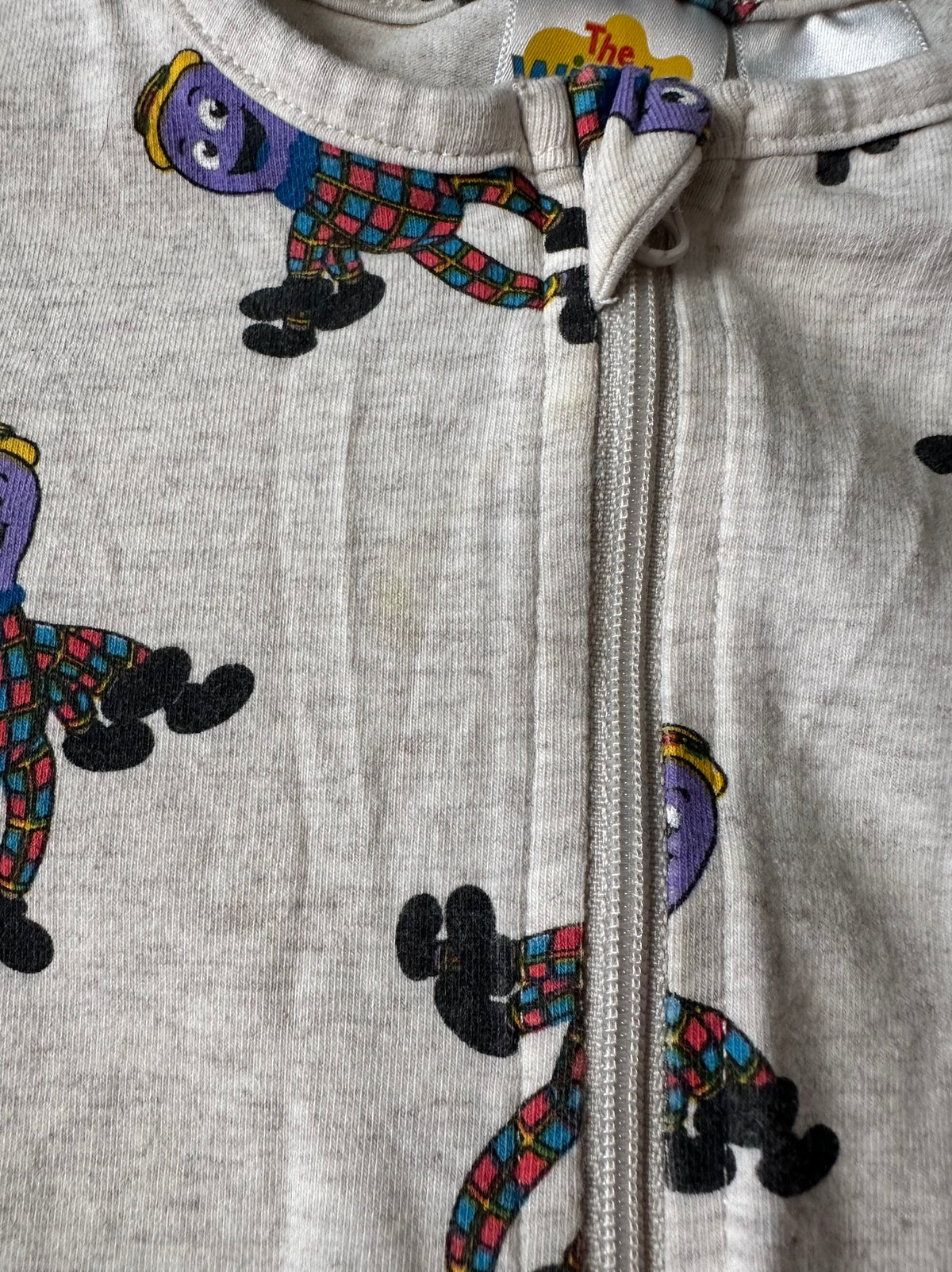 The Wiggles Zip Suit - Size 2-3