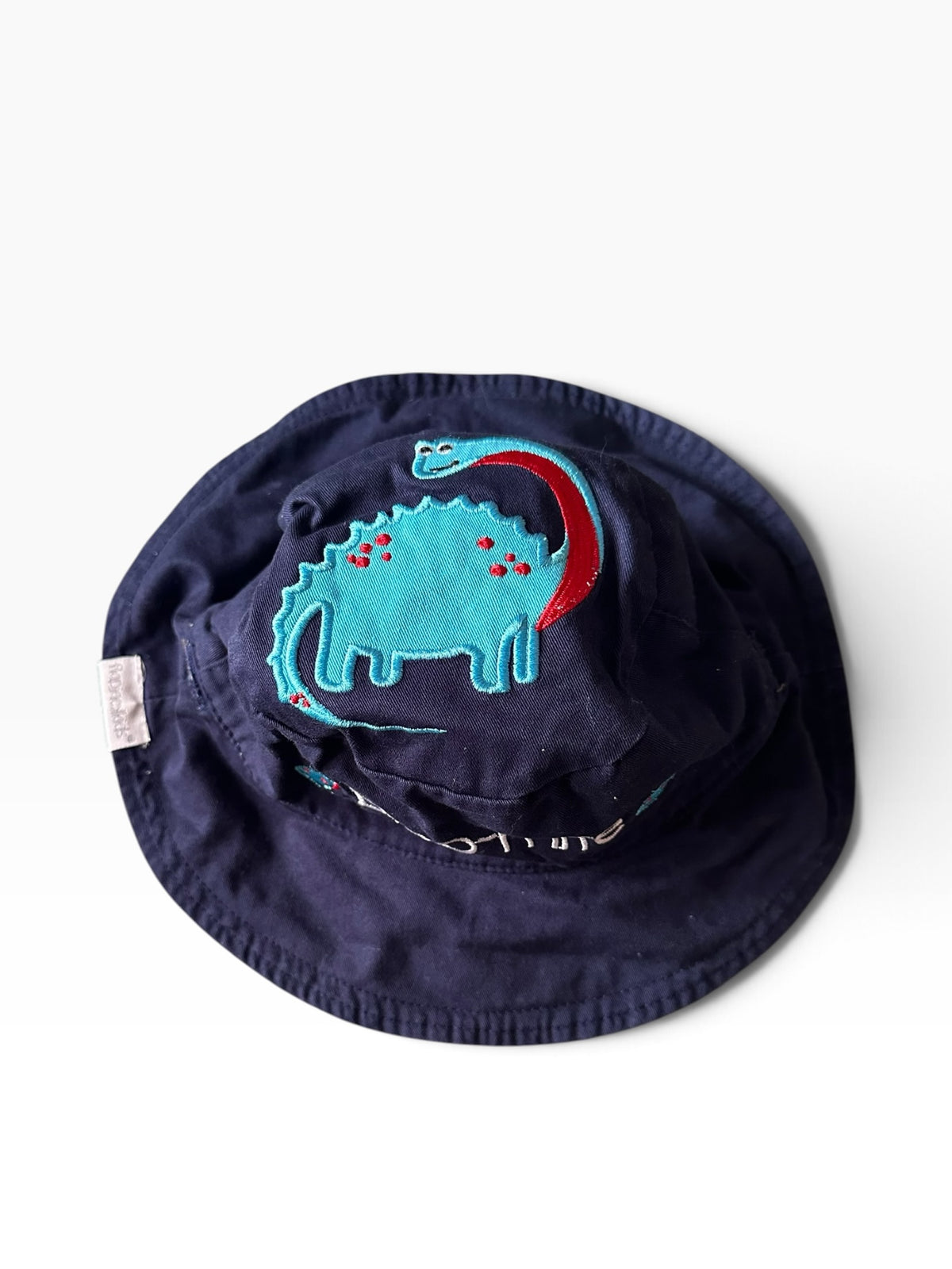 Flapjack Kids Reversible Dinosaur Bucket Hat - Size Small (6 Months - 2 Years)