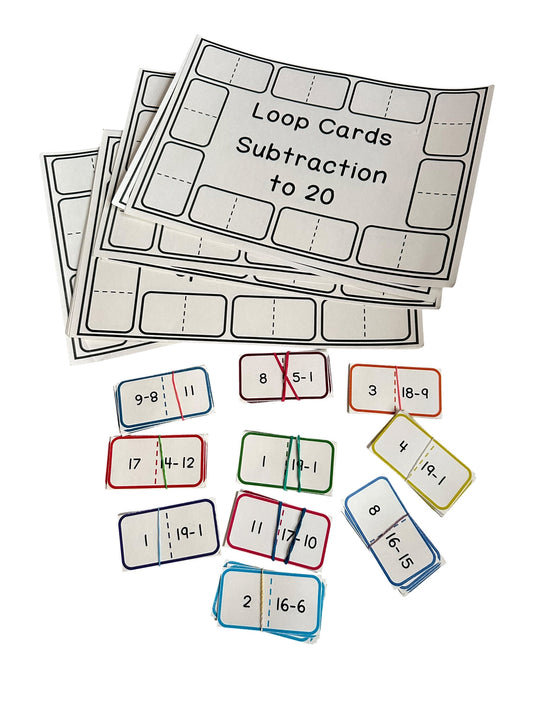 Subtraction to 20 Game