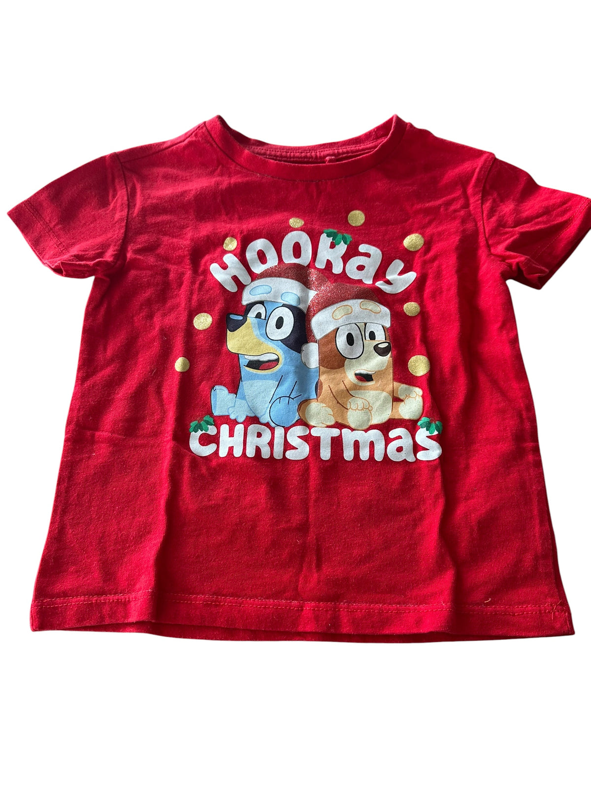 Bluey Christmas Tee - Size 1