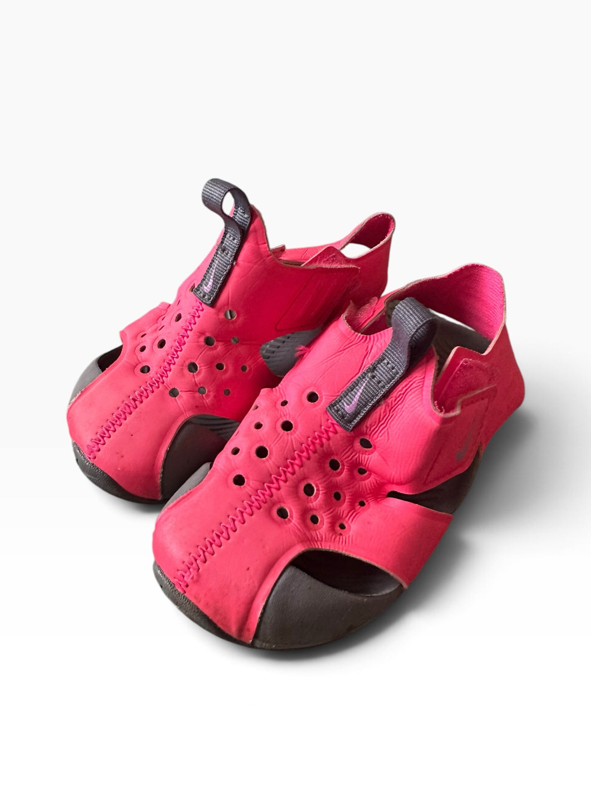 Pink Nike Sandals - Size US 10C (16cm)