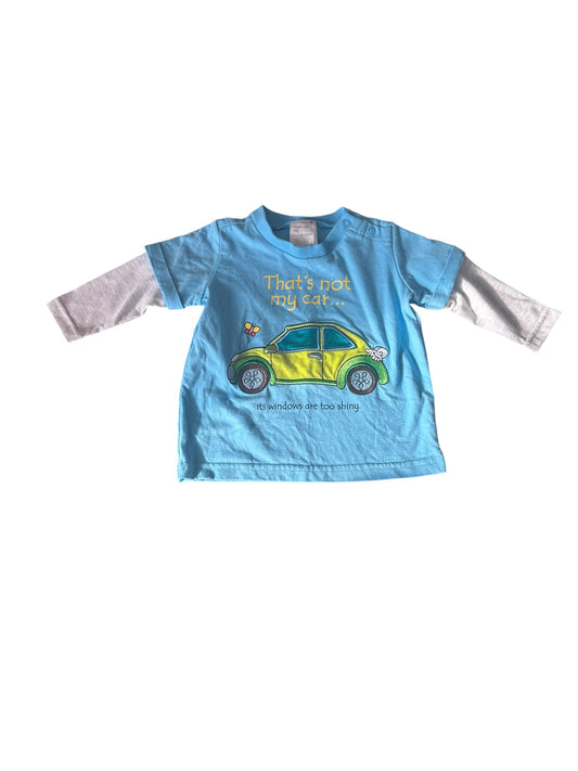 That’s Not My Car Top - Size 6-12 Months