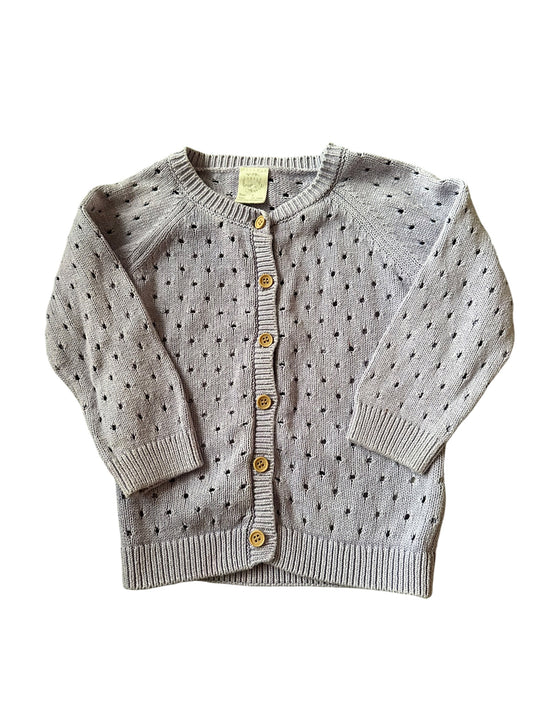 Little Bundle Purple Cardigan - Size 1