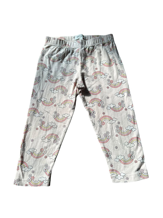 Mac and Ellie Rainbow 3/4 Leggings - Size 5