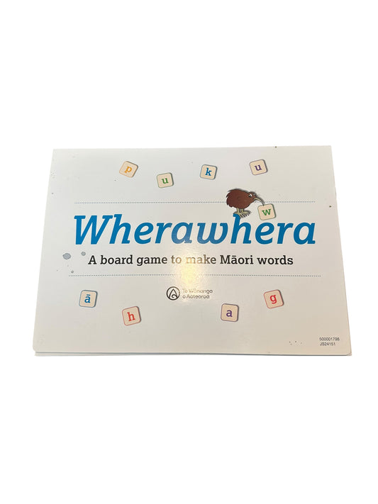 Wherawhera- A Board Game To Make Māori Words
