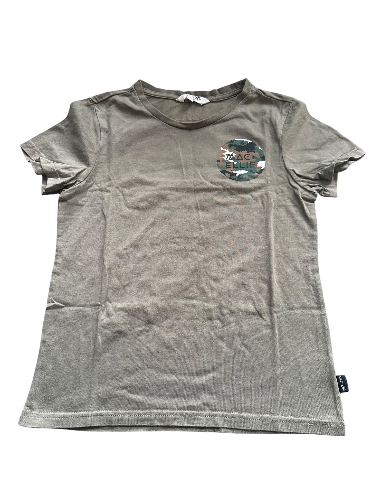 Mac and Ellie Logo Tee - Size 8
