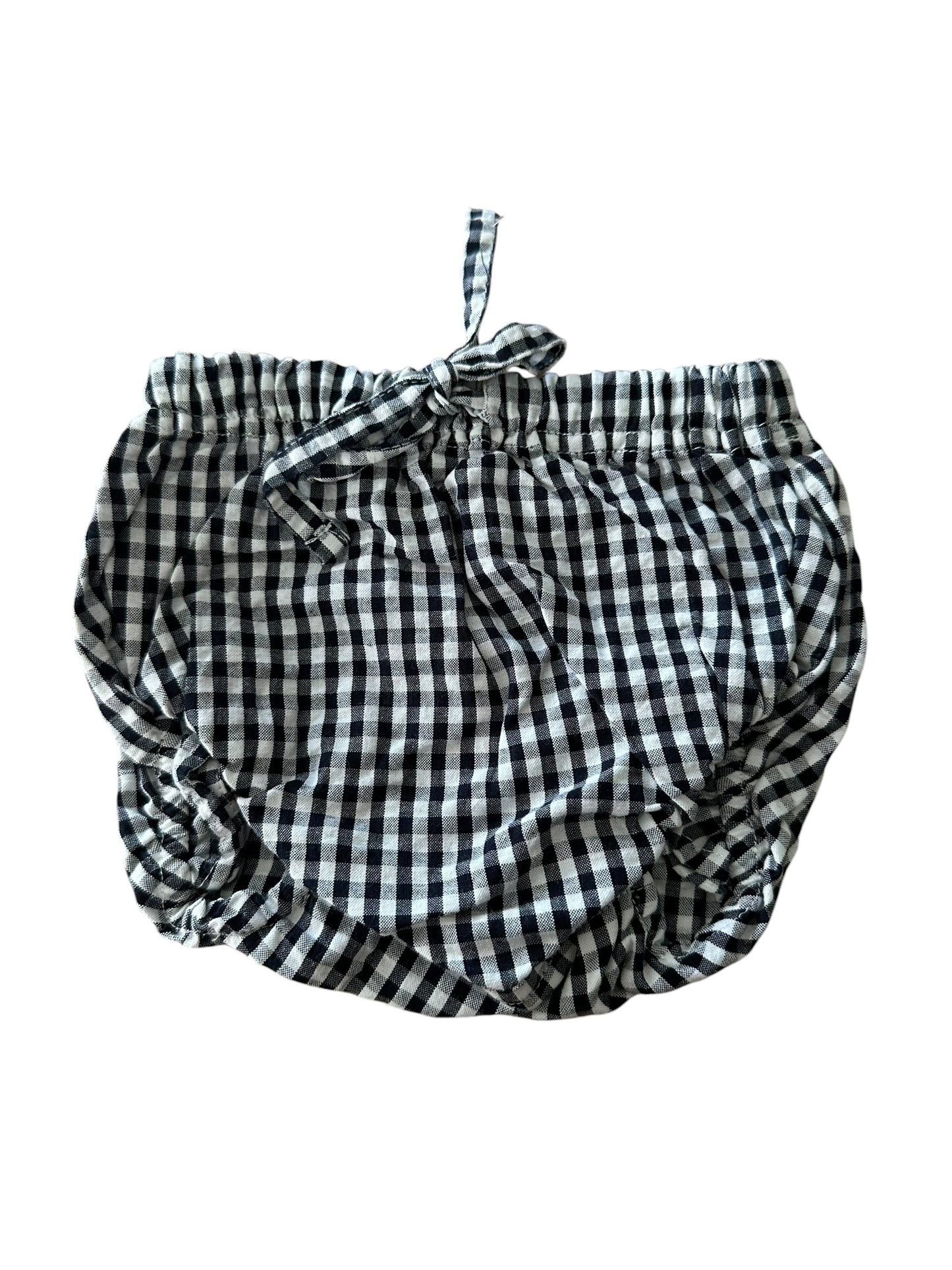 Nature Baby Gingham Bloomers - Size 3-6 Months