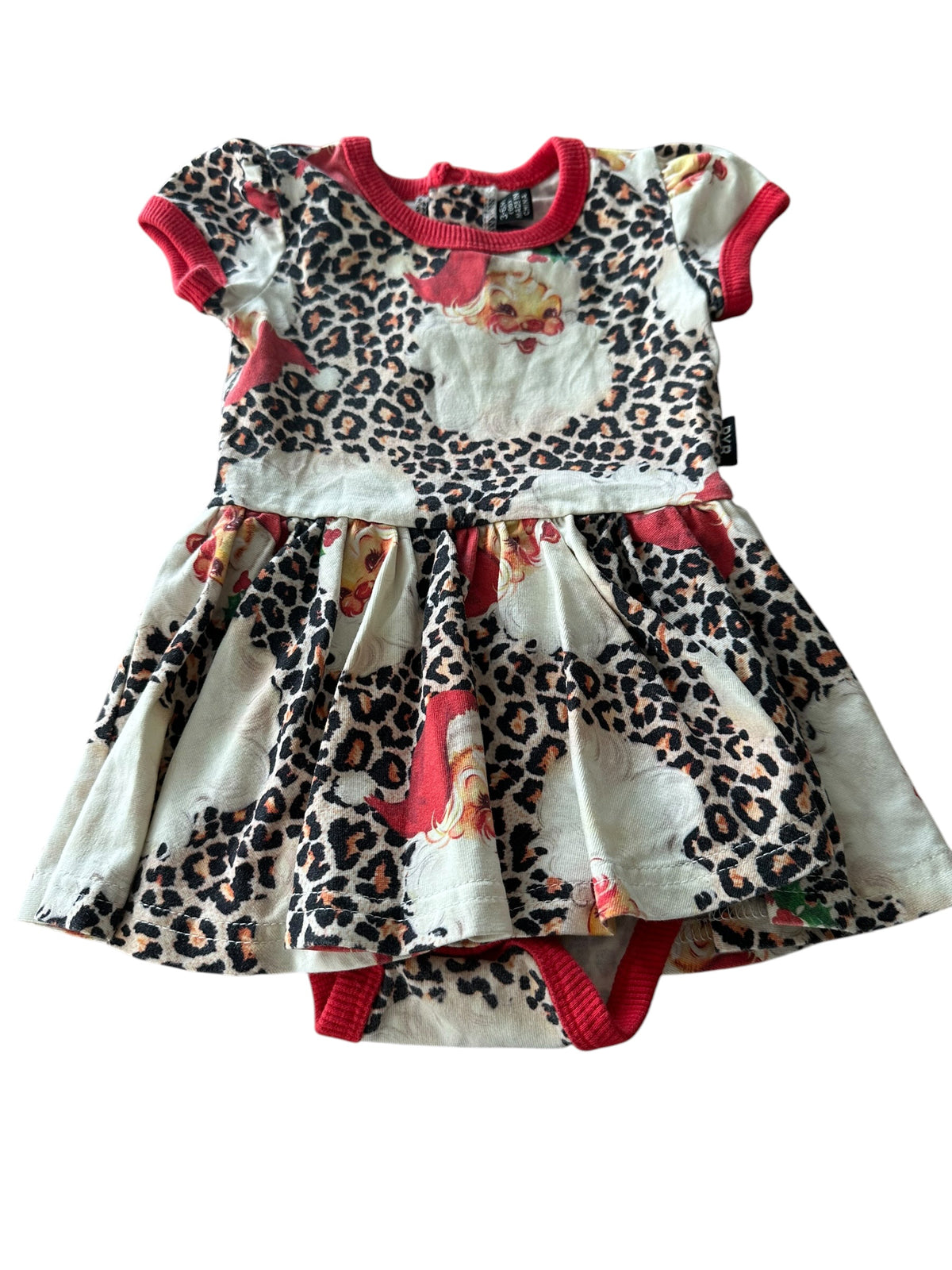 Rock Your Kid Santa Dress - Size 3-6 Months